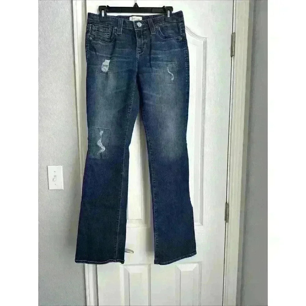 Big Star New Hazel Boot distressed 28 X 32 Jeans